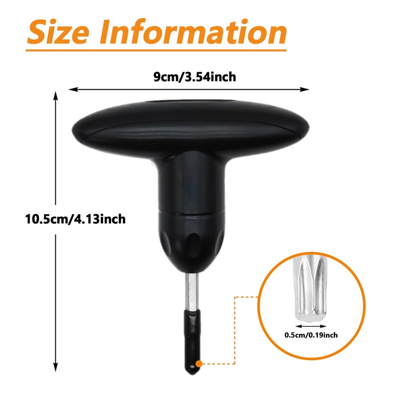 Black Spanner for Golf Clubs, Golf Key Replacement Tool, Driver