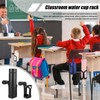 12 Pcs Water Bottle Holder Anti-Spill 360° Rotating for Desk