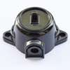 Switch Surface-Mounted On/Off Switch Insert, 10 A/250 V, IP20 Black