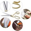 10.5 inch Fabric Tailors Scissors Copper Stainless Steel Sharp Dressmaker