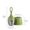 AdHoc Floatea Floating Tea Infuser Green