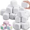 Deekin 25 Pcs Back to School 2.5 Inch White Blank