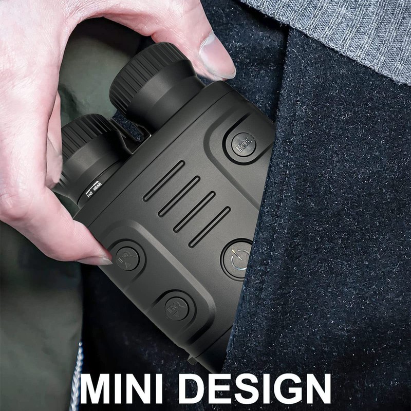 condinggen Night Vision Binoculars,1080P 5X Digital Zoom 984Ft 7-Level Adjustable