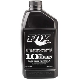 Fox Racing Shox 10 WT. Suspension Fluid - 32oz. Green, One Size