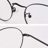 CGID Round Fake Glasses for Men Women Glasses Frame Metal
