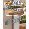 Pawmee Metal Cat Door Stopper, Door Prop for Cats, Easy