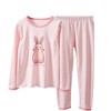 YANWANG Girls Pyjamas Set 100% Cotton Long Sleeve Sleepwear Toddler