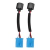 9007 Male to H13 Female Headlight Fog Light Adapter F250