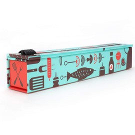 ChicWrap BBQ Tools Foil Dispenser with 12" x 30' Roll of Professional Aluminum Foil