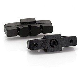 XLC brake shoes, replacement brake rubber for Magura BS-X06, set of 4, 50 mm, black, 2500387000