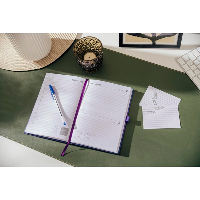 Wednesday 2025 Pocket Diary 14.5 x 21.5 cm