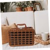 BESPORTBLE Portable Suitcase Box with Lid Stylish Storage Container for