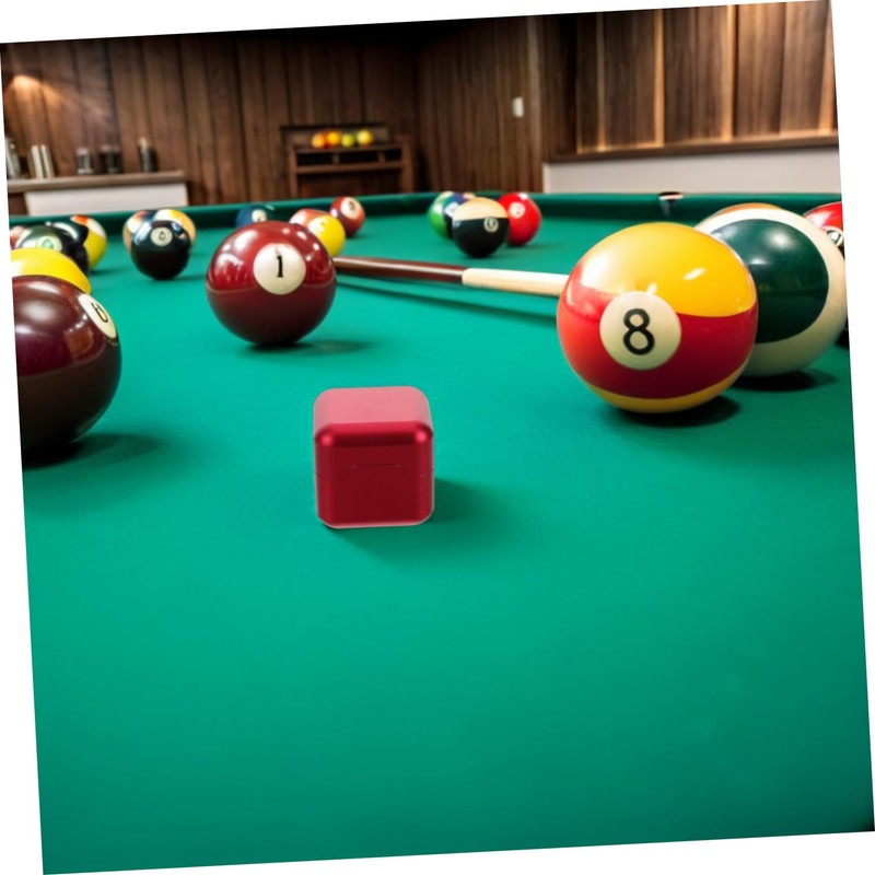 OHPHCALL Metal Billiard Chalk Holder: Mini Portable Tip Chalk Holder