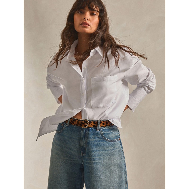 NEXT Regular Fit Ledergürtel Animal M