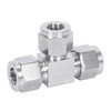 LOZOME 304 Stainless Steel 3 Way Compression Fitting, Tee, Adapter