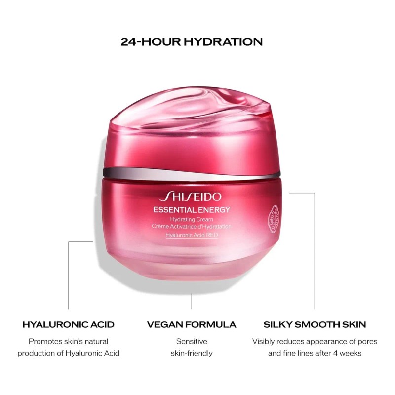 Crema De Hidratación De Energía Esencial De Shiseido 50 Ml