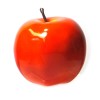 Vasefill Artificial Apple Extra-large 3.75-in Round Apples Fake Fruit Red