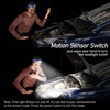 Blukar LED Headlamp,2000L Super Bright Rechargeable Headlight Flashlight with White&Red