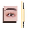 Lápiz para Cejas, Lápiz Cosmético para Cejas, Portátil, de Doble
