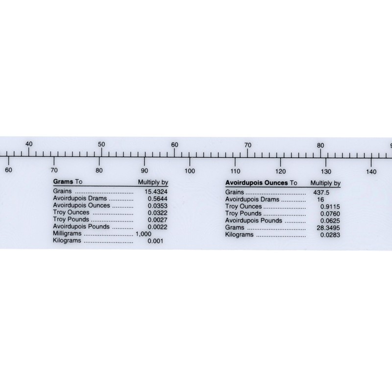 Westcott Metric/Inch Ruler, 30cm, 12", Opaque (M-109)