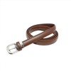 YEHMAN Classic Thin Women's Leather Belt Width 2 cm Length