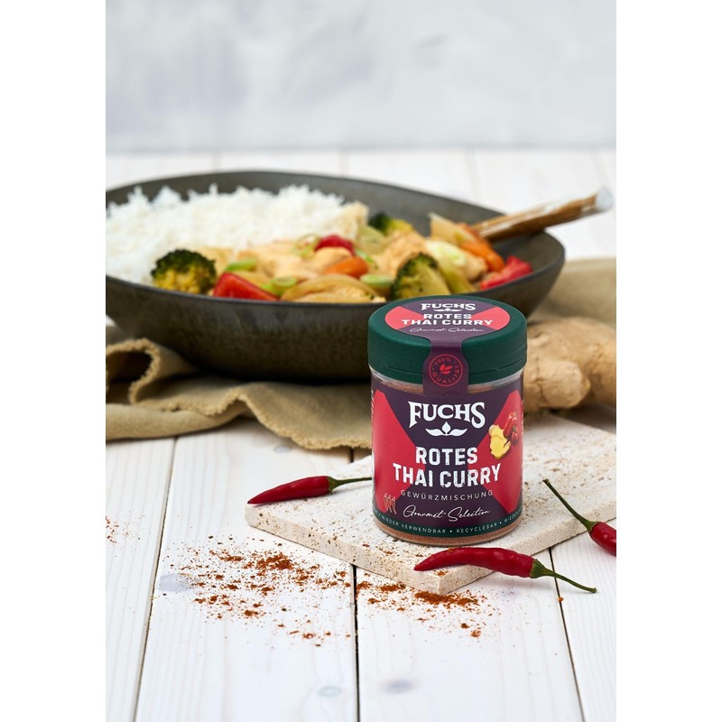 Fuchs Gourmet Selection Asia - Red Thai Curry Spice Mix,