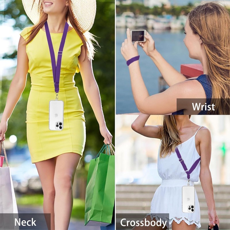MOLOPPO Phone Lanyard - 1 Pack with 21.65 in Adjustable