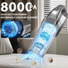 THINKWORK Microfiber Duster Handheld with Hand Held Vacuum Cordless, Handheld