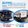 HECASA Rear Bumper Step Cover Compatible with 2015-2024 Ford Transit