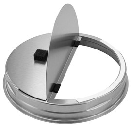 CG BP87Q Vertical Discharge Damper 7-Inch with Foam Round Backdraft Damper