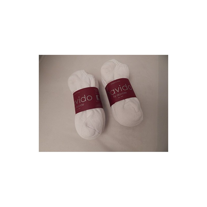 davido Women socks ankle low cut 100% cotton 8 pairs