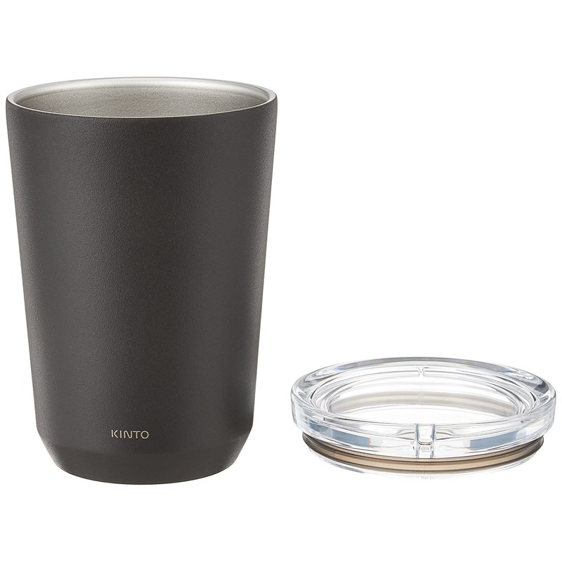 Kinto 20276 To-Go Tumbler, 12.7 fl oz (360 ml), Black