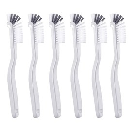 6pcs Kitchen Cleaning Scrub Brush with Handles for Bottle, Sink, Kitchen, Right Angle Bottle, Cup,Dishes,Pan,Pots