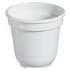 Geli 80602410 Flower Pot 24 cm White 24 x 24