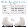 CRS Cross Thermal Ice Skate Boot Covers -Insulated Warm Skate