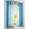 Pack of 2 x “Modena” Transparent, Decorative, Vertical Gradient Curtains