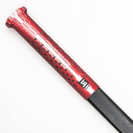 Sniper Skin Hockey Grip, Fits Adult and Kids Sticks, Easy Install, Durable, Better Than Hockey Tape, Ideal Team Swag, Tacked Feel | Red Light Speed
