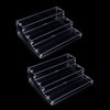 evron 2 Pack Pantry Organization and Storage Clear Plastics Spice