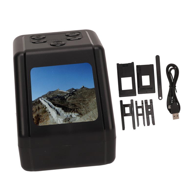 Film Scanner 2in Screen Slide Scanner Convert 135 126 110