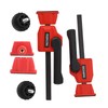2Pcs Bench Dog Clamps Woodworking Workbench Dog Hole Edge Adjustable