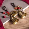 Lanito Feng Shui Feng Chime, Brass, Six Shui Shui, Five