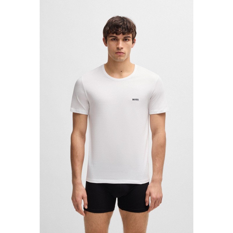 BOSS BOSS Men Pack Classic T-Shirt Black/White/Navy984 Large