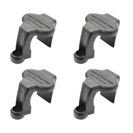 Extreme Max 3005.5067 BoatTector Pontoon Rail Fender Hanger/Adjuster - Black, Pack of 4