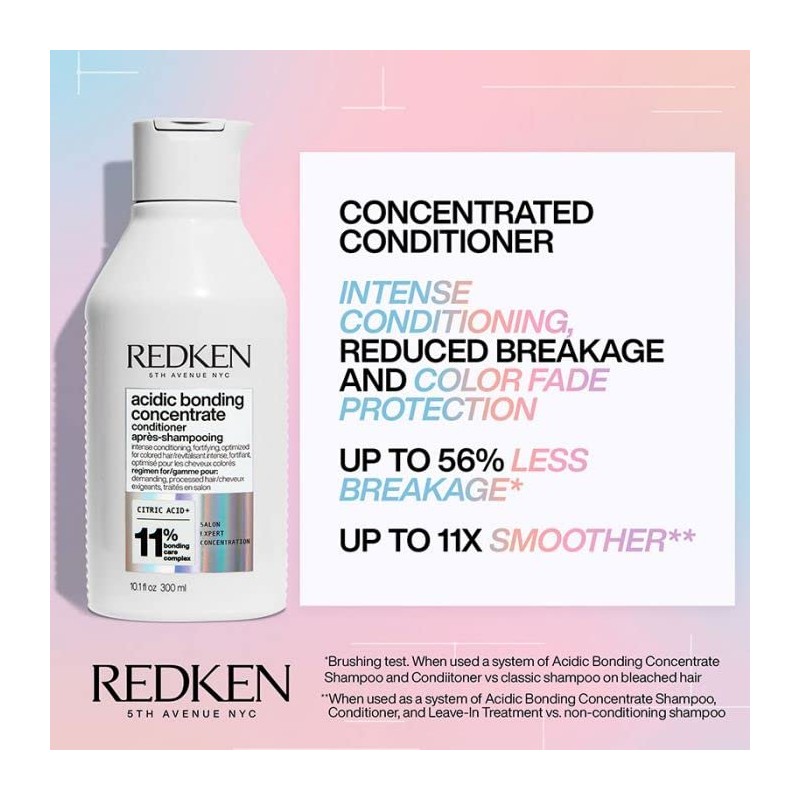 Redken Acidic Bonding Concentrate Conditioner 300ml Double