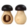 Smart Planet Set of 2 Nutcracker Walnuts in Mushroom Shape