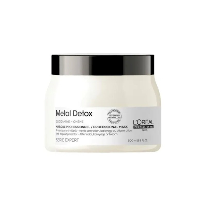 Loreal Metal Detox Kit Shampoo 1500ml Mascarilla 500ml