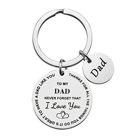 Dad Keychain Father Gifts for Daddy Dad Christmas Birthday Gifts from Daughter Son…