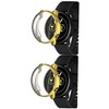 jojofuny 2pcs TPU Protective Plating Case for Watch Active Lightweight