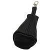 GENUINE LEATHER KEY CASE BLACK MADE IN EU