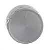Masterpart Programme Selector Switch Control Knob Button Silver Grey Dial